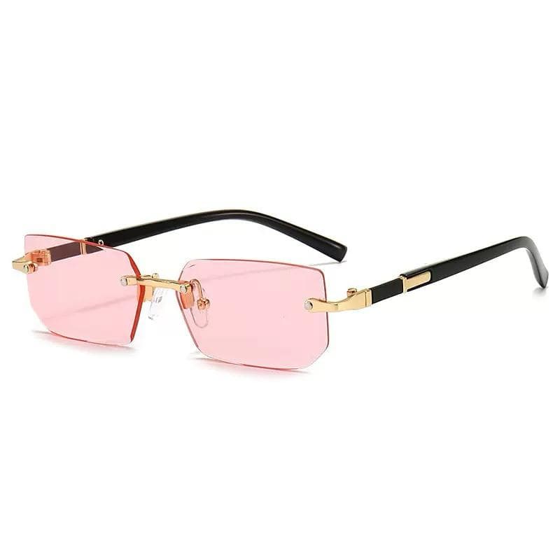 Rose Rimless Sunglasses
